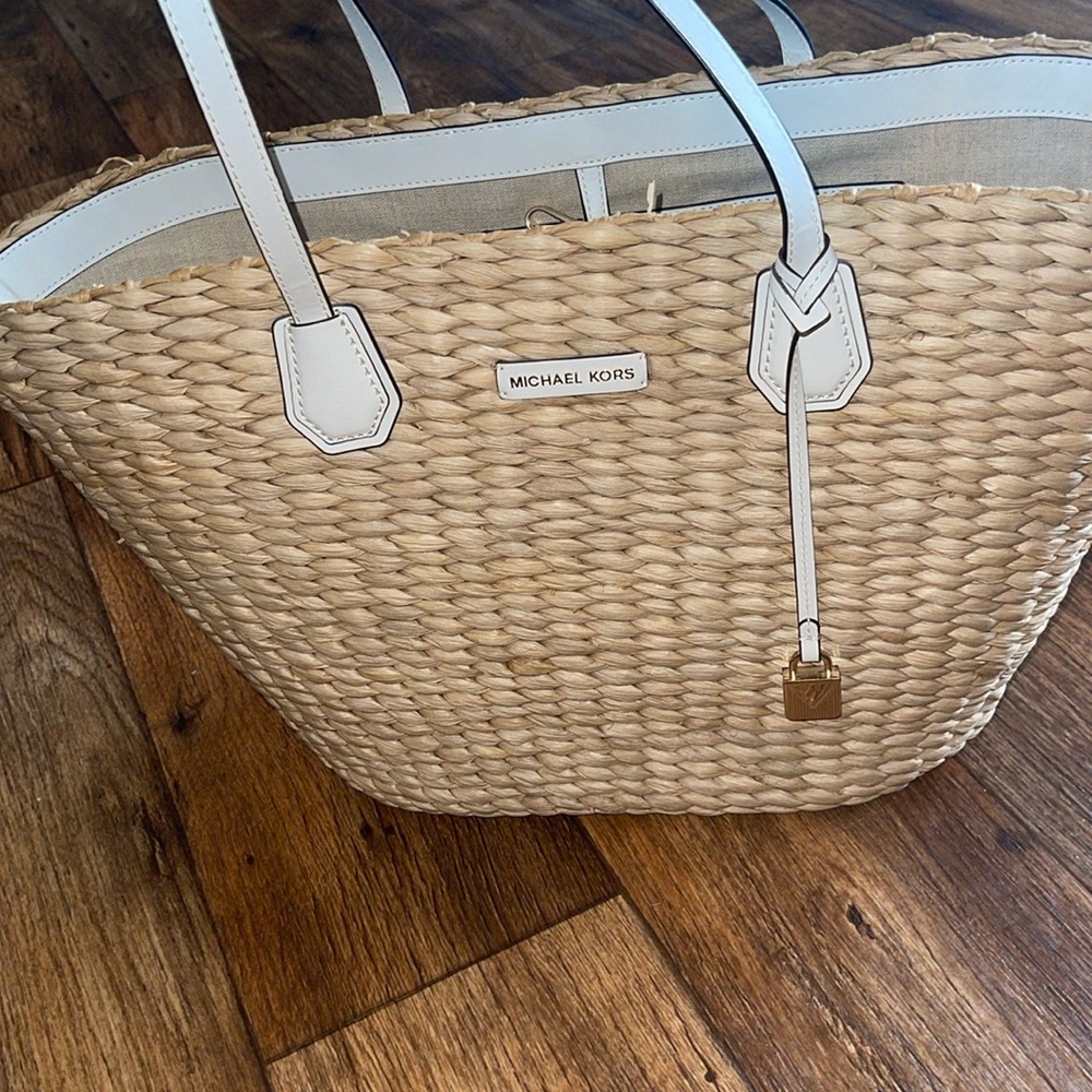 Michael Kors woven purse